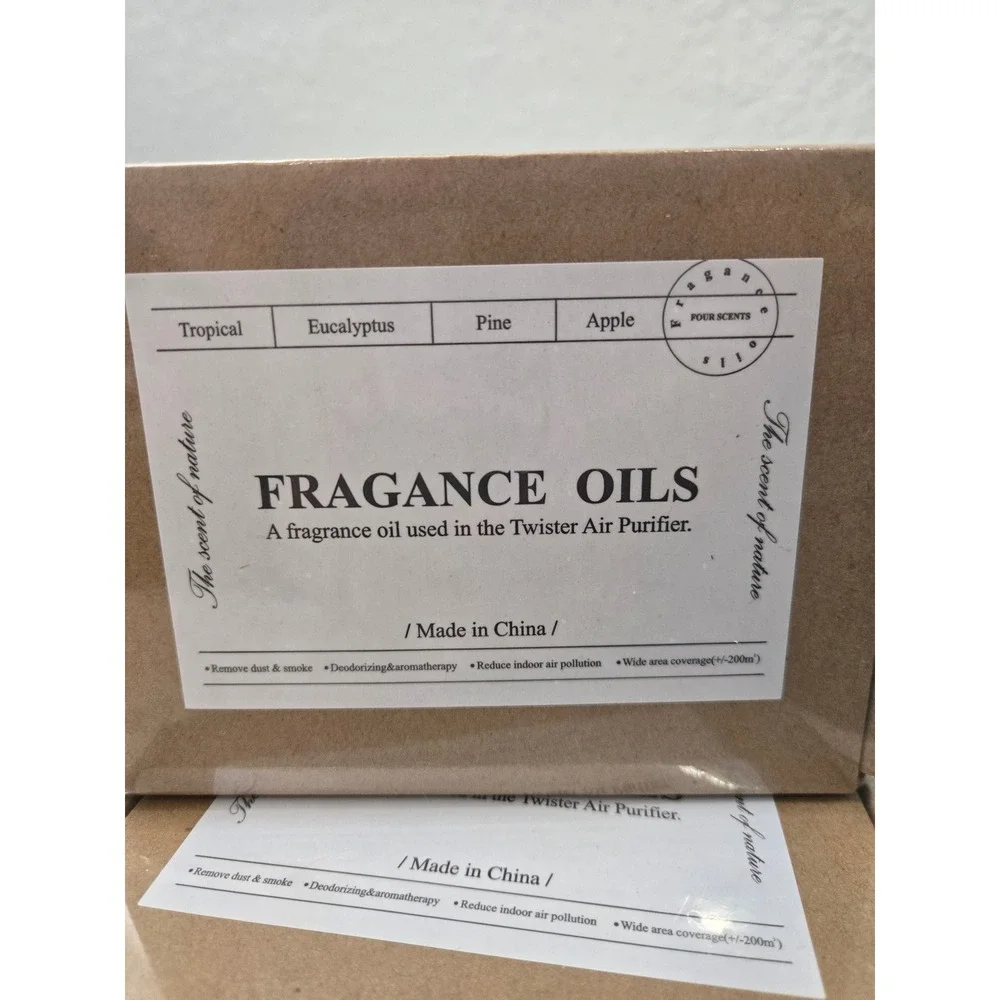 Twister‎ Air Purifier Fragrance Oils Tropical Eucalyptus Pine Apple Scents